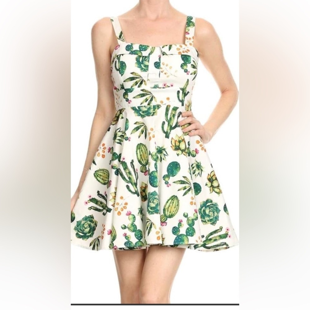 IXIA cactus print dress